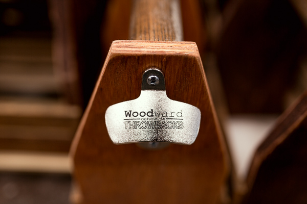 Woodward Throwbacks is a woodwork shop that salvages and reuses illegally dumped Detroit wood