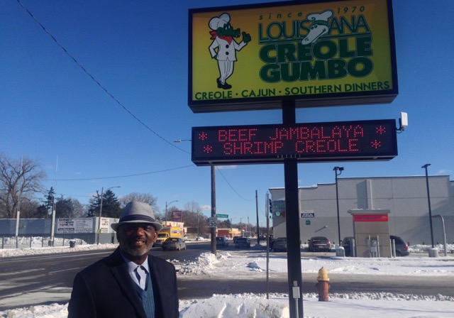 Joe Spencer, owner of Louisiana Creole Gumbo