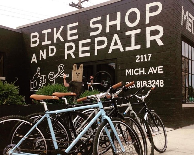 The bike on sale village shop