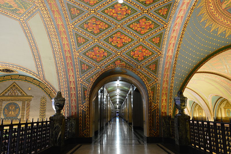 Interior of the Fisher Building