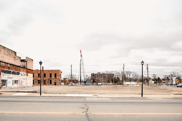 Site of future Wagner Place development