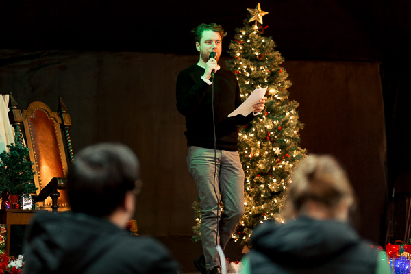 Speakers at the Hamtramck SOUP dinner told stories of their projects