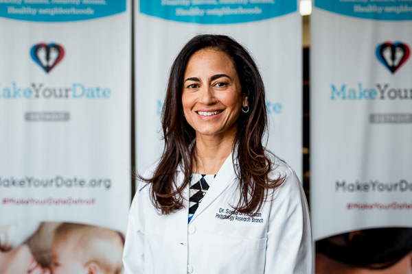 Dr. Sonia Hassan, associate dean of maternal, perinatal and child health at Wayne State University School of Medicine