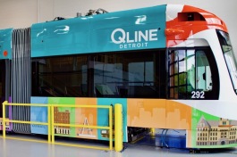 A QLine car