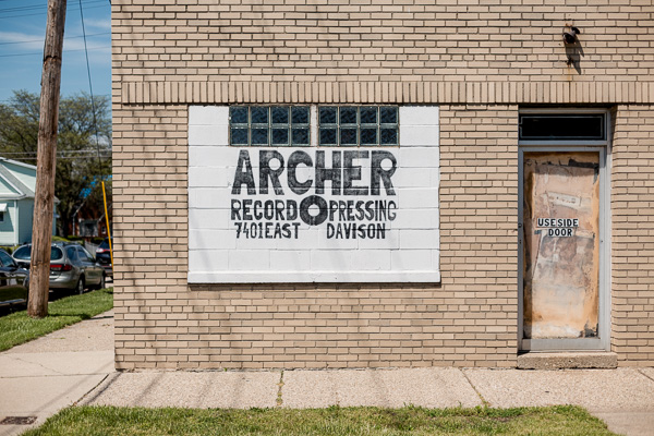 Exterior of Archer Record Pressing