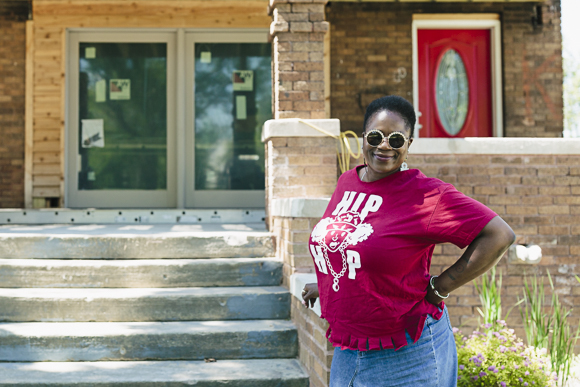 Shamayim "Mama Shu" Harris, founder of Avalon Village