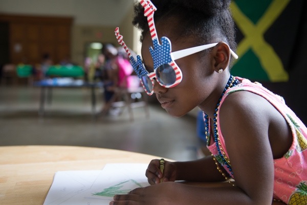 A child at Matrix Head Start