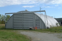 A quonset hut in Ontario
