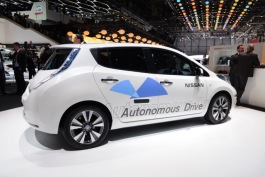 Nissan autonomous car prototype