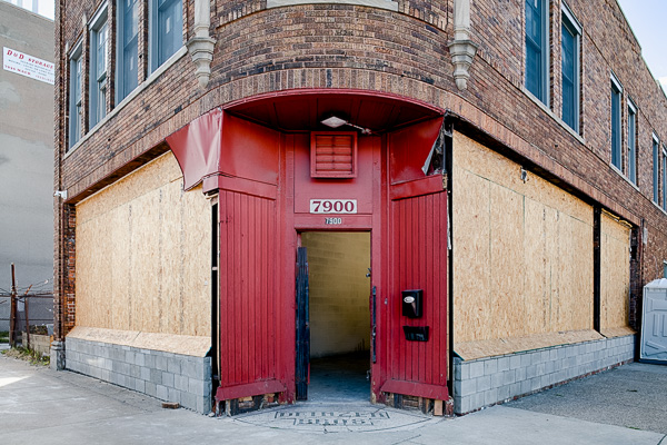 Front door to The Commons