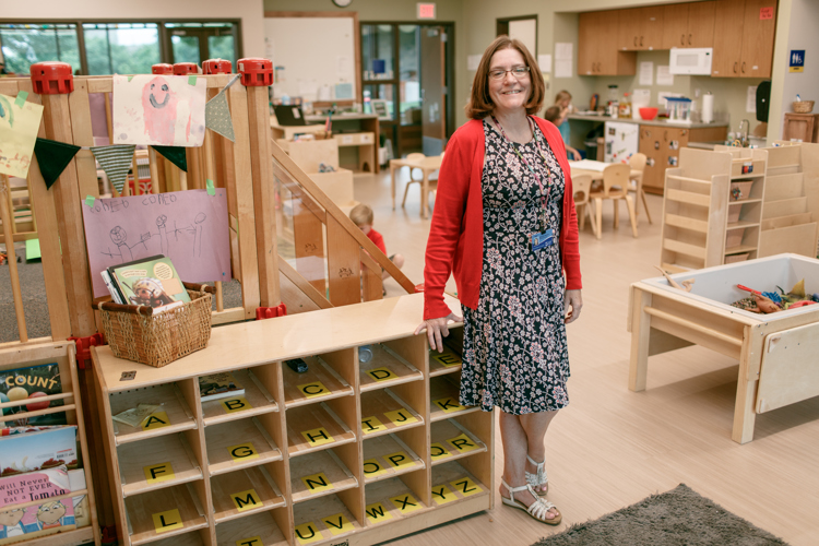 JaneAnn Benson, director of the Phyllis Fratzke Early Childhood Learning Laboratory