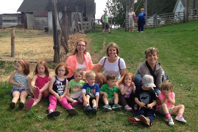 A field trip to a farm in Lake Ann