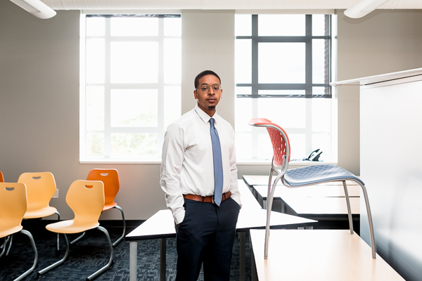 Michael Payne is a ninth grade math teacher at Henry Ford Academy: School for Creative Studies