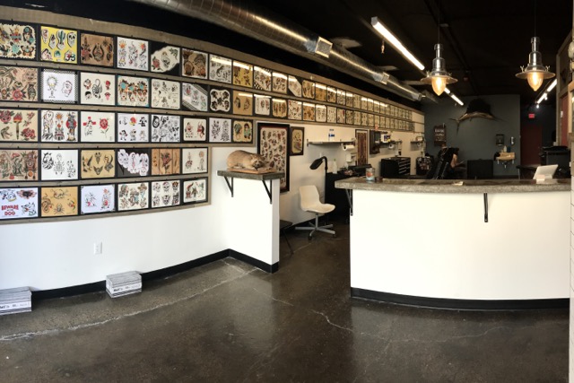 Interior of Electric Park Tattoo