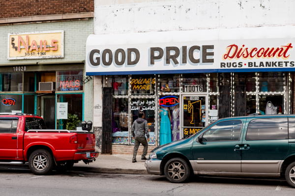 Retail on Jos Campau