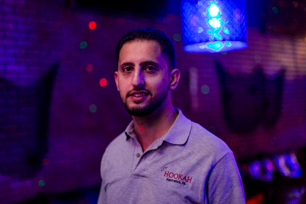 Ali Zindani, owner of MyHookah Lounge