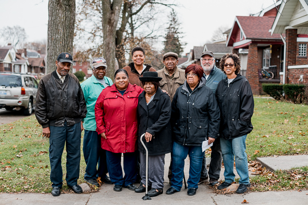 Members of the Birwood Street Block Club