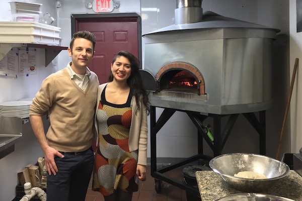 Drew McUsic and Alessandra Carreon, co-founders of PizzaPlex