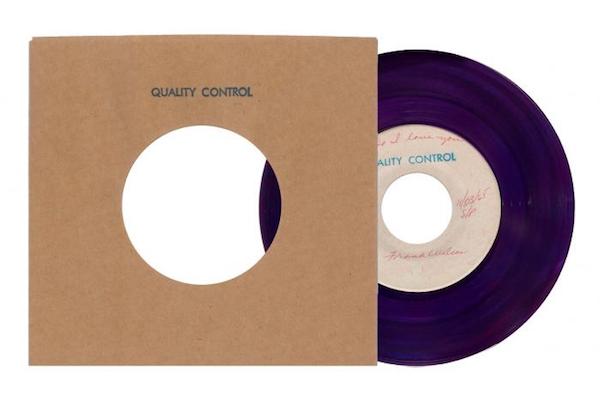 Third Man Records' release of Frank Wilson single "Do I Love You (Indeed I Do)" in purple vinyl