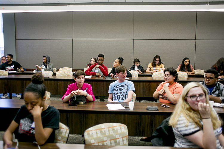 Attendees of the Michigan Youth Summit