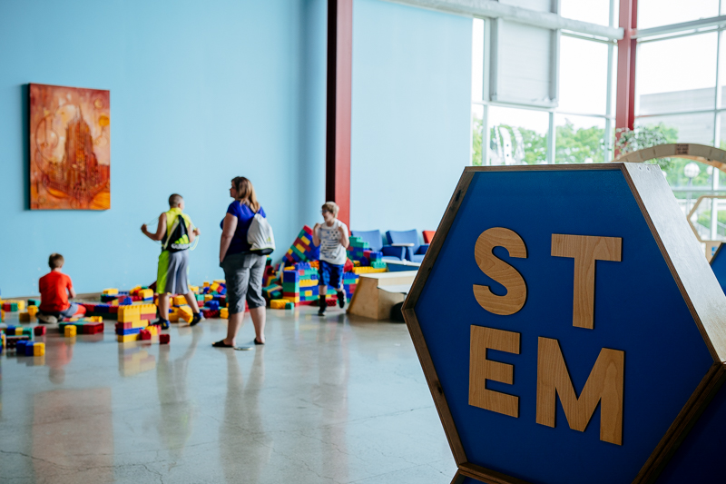 STEM learning event for kids at the Michigan Science Center