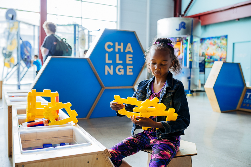 STEM learning event for kids at the Michigan Science Center