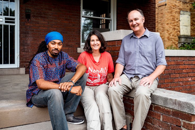 The Cooperation Group (left to right): B. Anthony Holley, Lisa Stolarski, and Brian Donovan