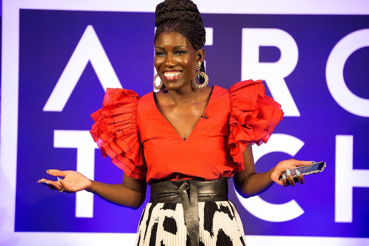 Bozoma Saint John of Uber speaks at AfroTech in 2017