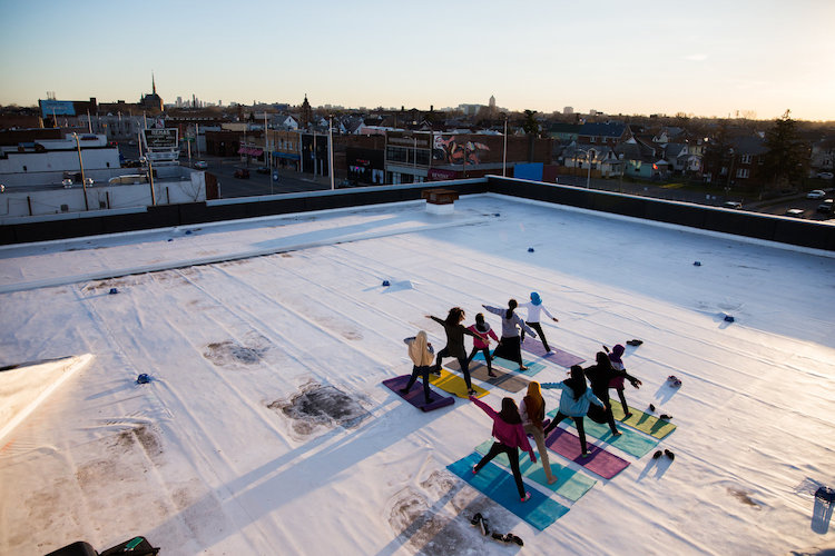 Yoga facilitated by Women of Banglatown