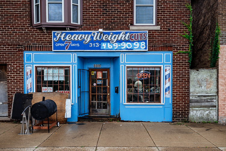 Heavy Weight Cuts on Kercheval in West Village