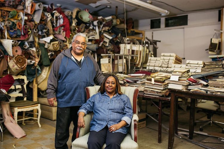 Owners of Accent Upholstery, a 2018 NEIdeas Challenge winner