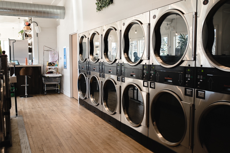 Laundromat inside The Commons