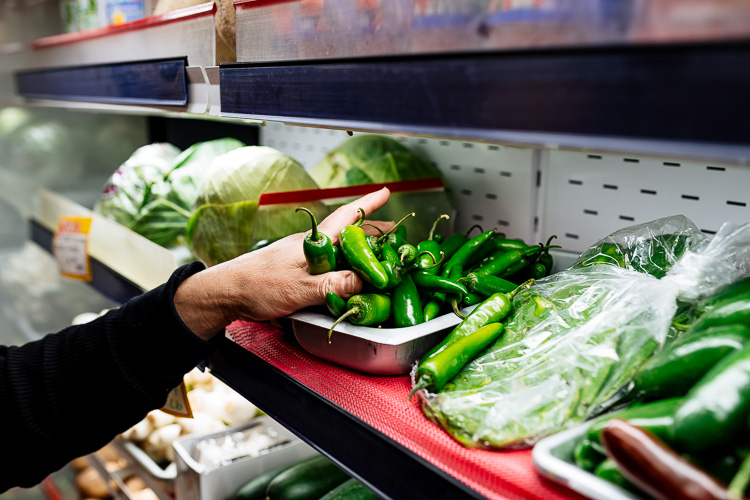 Produce at Carniceria Guadalajara