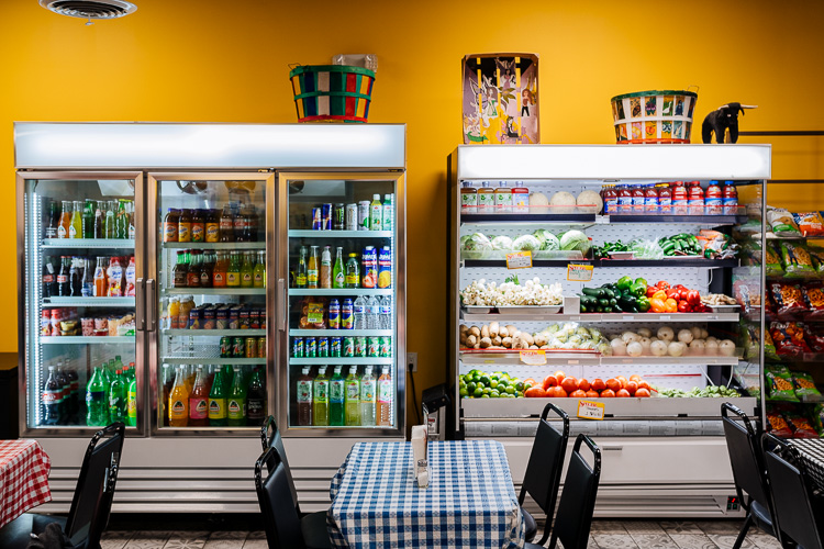 Sitting area at Carniceria Guadalajara