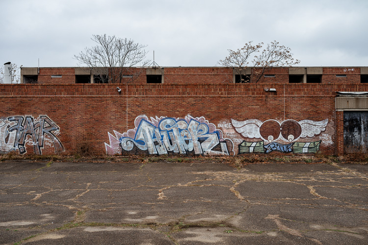 Thompson Elementary School, abandoned for two decades