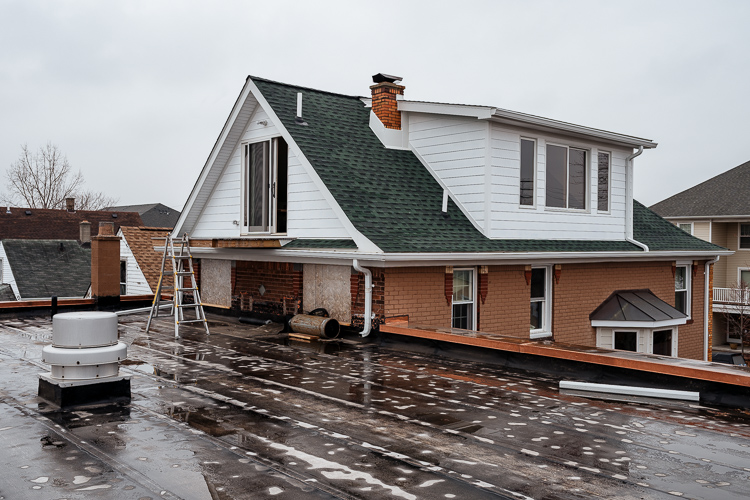 Eventual site of the Zen center's green roof