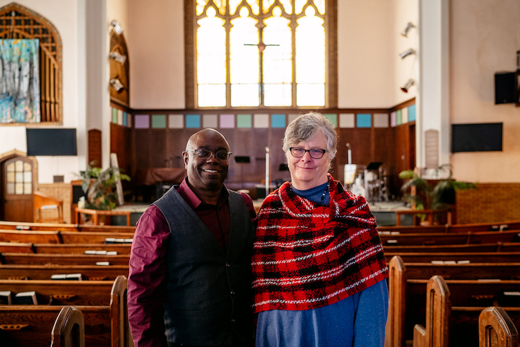 Senior Pastor Terrance J. Rollerson and Pamela Pangborn, executive Pastor at Hope Community Church