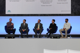 Techstars Detroit panel at the 2019 North American International Auto Show