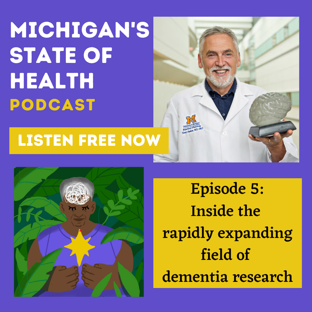 Dr. Hank Paulson is a neurologist at University of Michigan Health and director of the Michigan Alzheimer’s Disease Center.