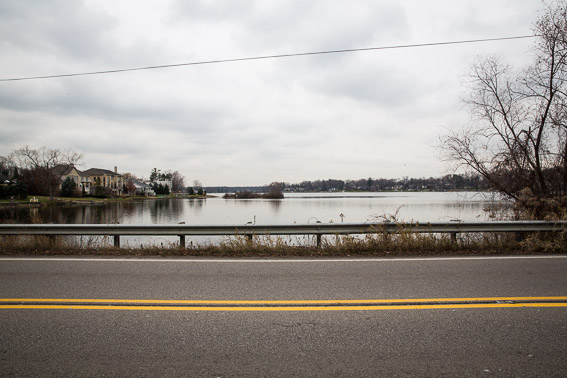 A lake in Oakland County