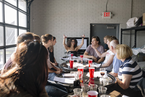 A Know Beer class at Batch Brewing