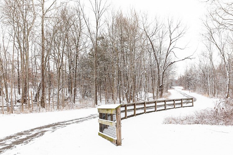 There's lots of trail to enjoy at River Bends Park in Shelby Twp.