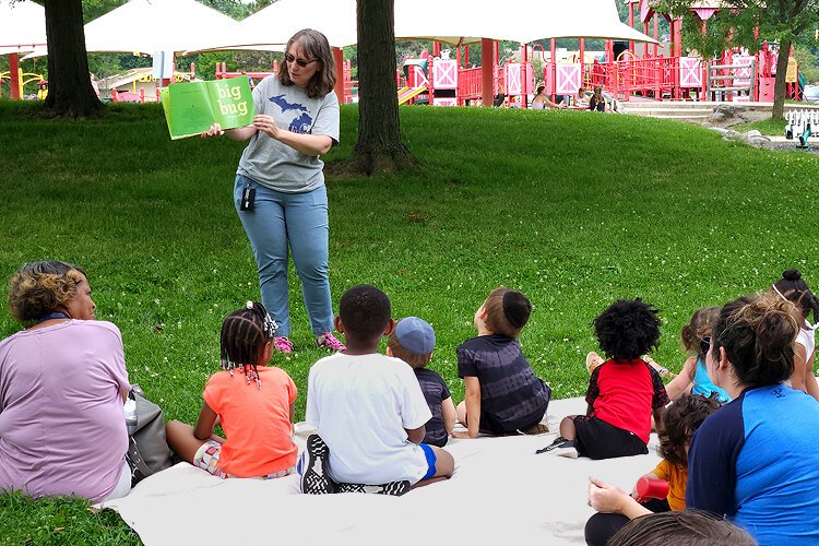 Pages in the Park.