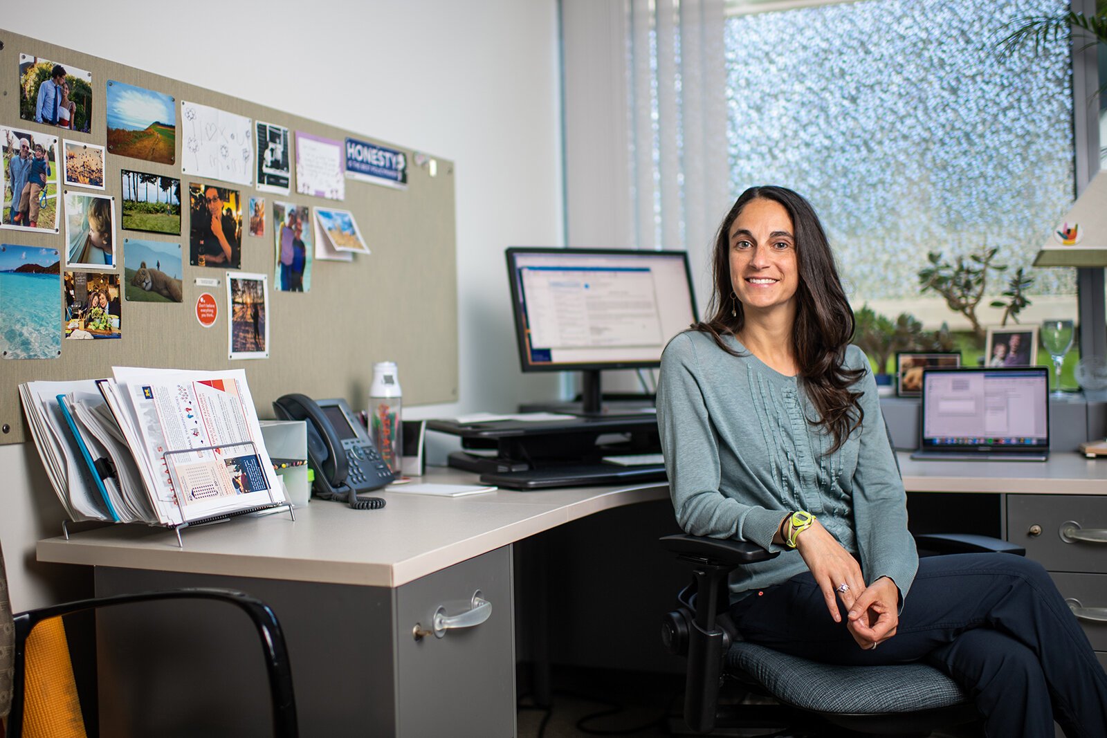 Elizabeth Koschmann, director of the University of Michigan's TRAILS program, which is offering free social-emotional learning training and curricula to Michigan schools.