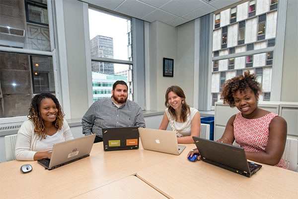 Teach for America Detroit Danielle Stringer, Peter Grace, Kammy Webb, Latoya Asaya