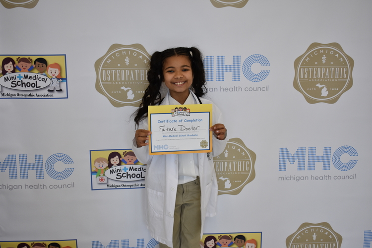 A "graduate" of Michigan Health Council's Mini Medical School.