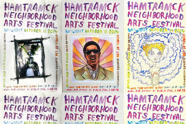 Hamtramck Neighborhood Arts Festival posters