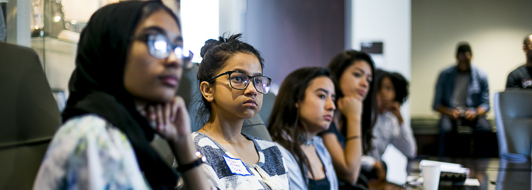 Young people at the Michigan Youth Summit on Guns and Violence