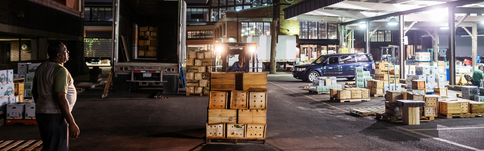 Wholesale night market at Eastern Market