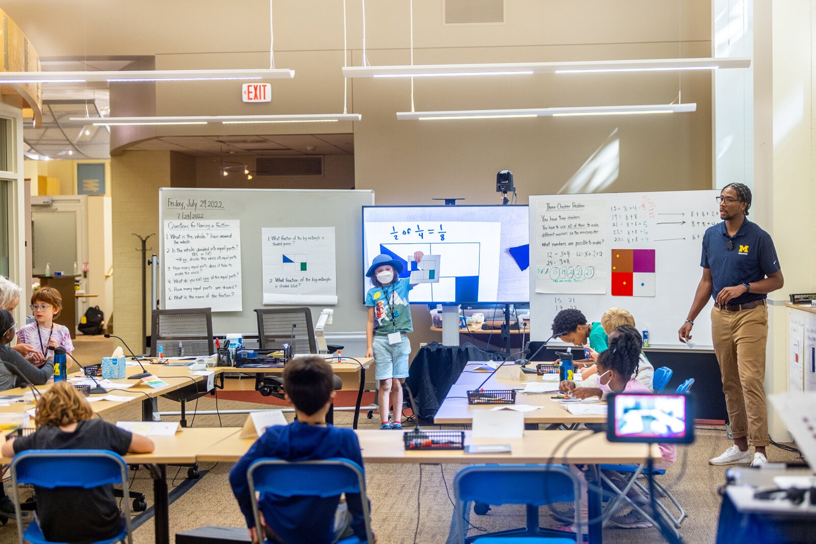 The Elementary Mathematics Lab at The School at Marygrove.